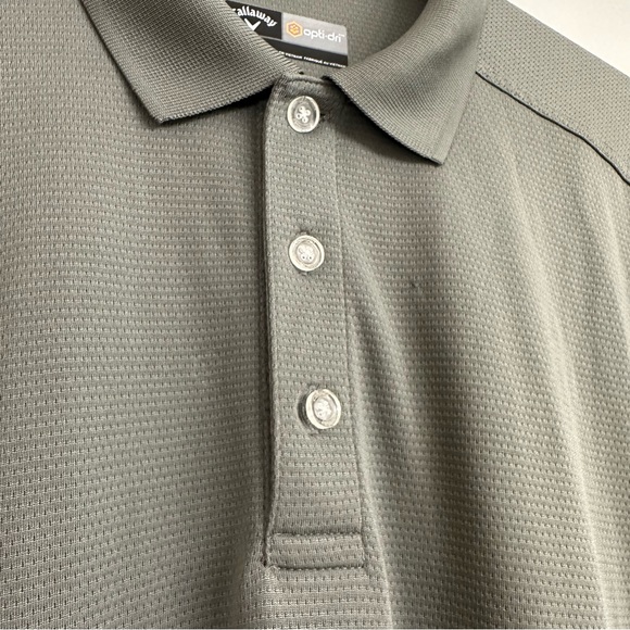 Callaway Men's Core Performance Polo - Grey Size Large - Picture 5 of 15